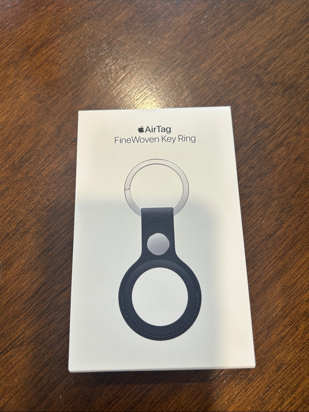 Apple AirTag FineWoven Key Ring - Black